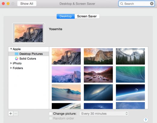 os x yosemite